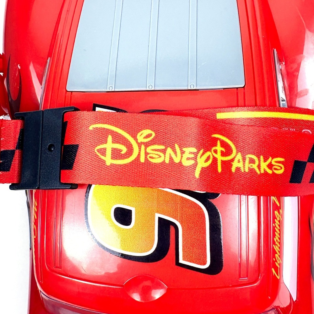 New Disney Parks 20th Anniversary Lightning McQueen Popcorn Bucket Lights Up '26 - Picture 4 of 16